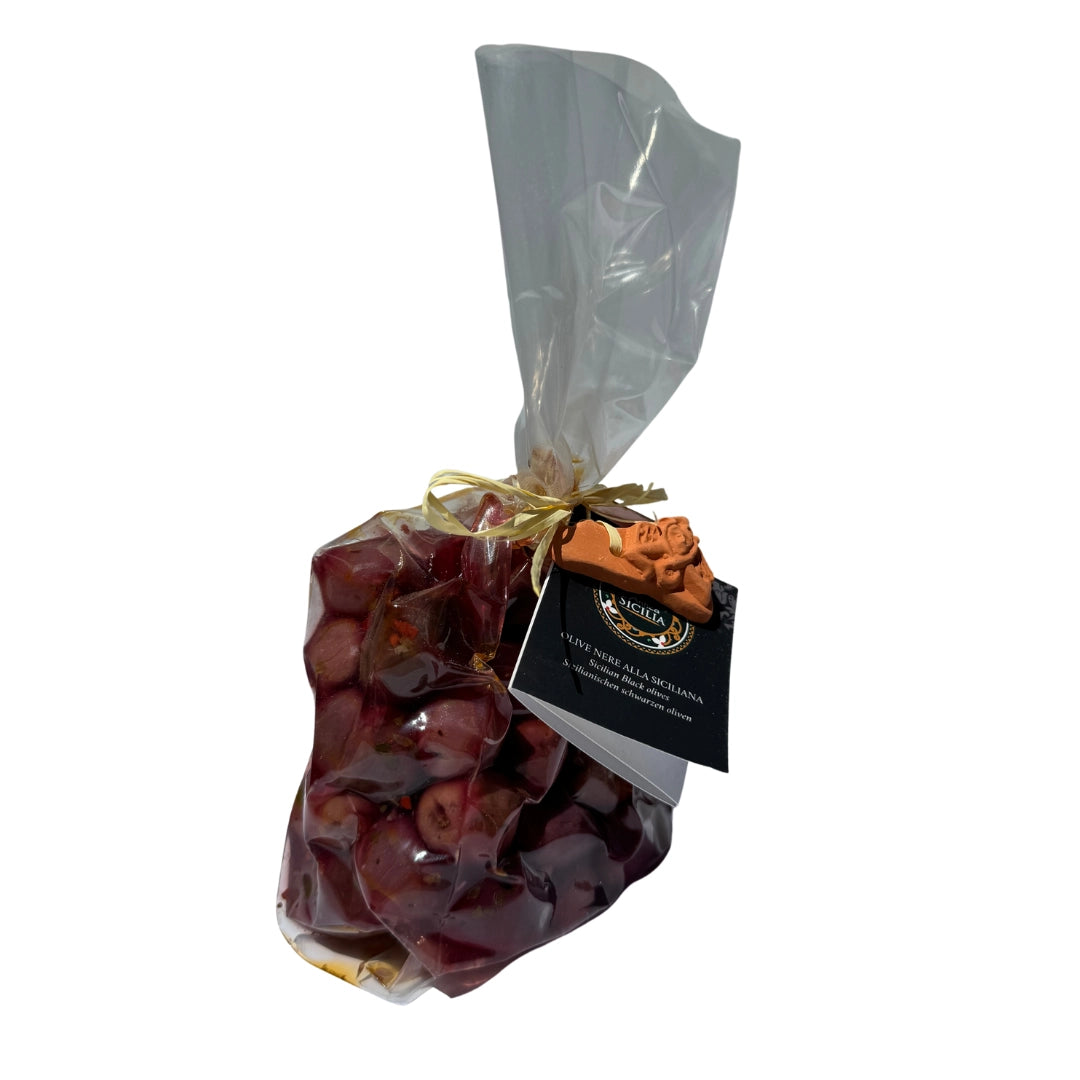 SCHWARZE OLIVEN 350 g