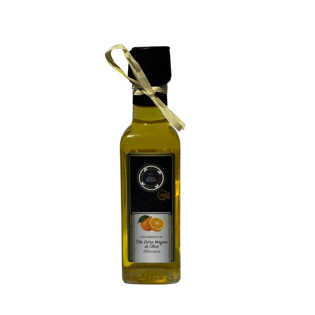 OLIO EXTRA VERGINE DI OLIVA AL ARANCIA 10cl