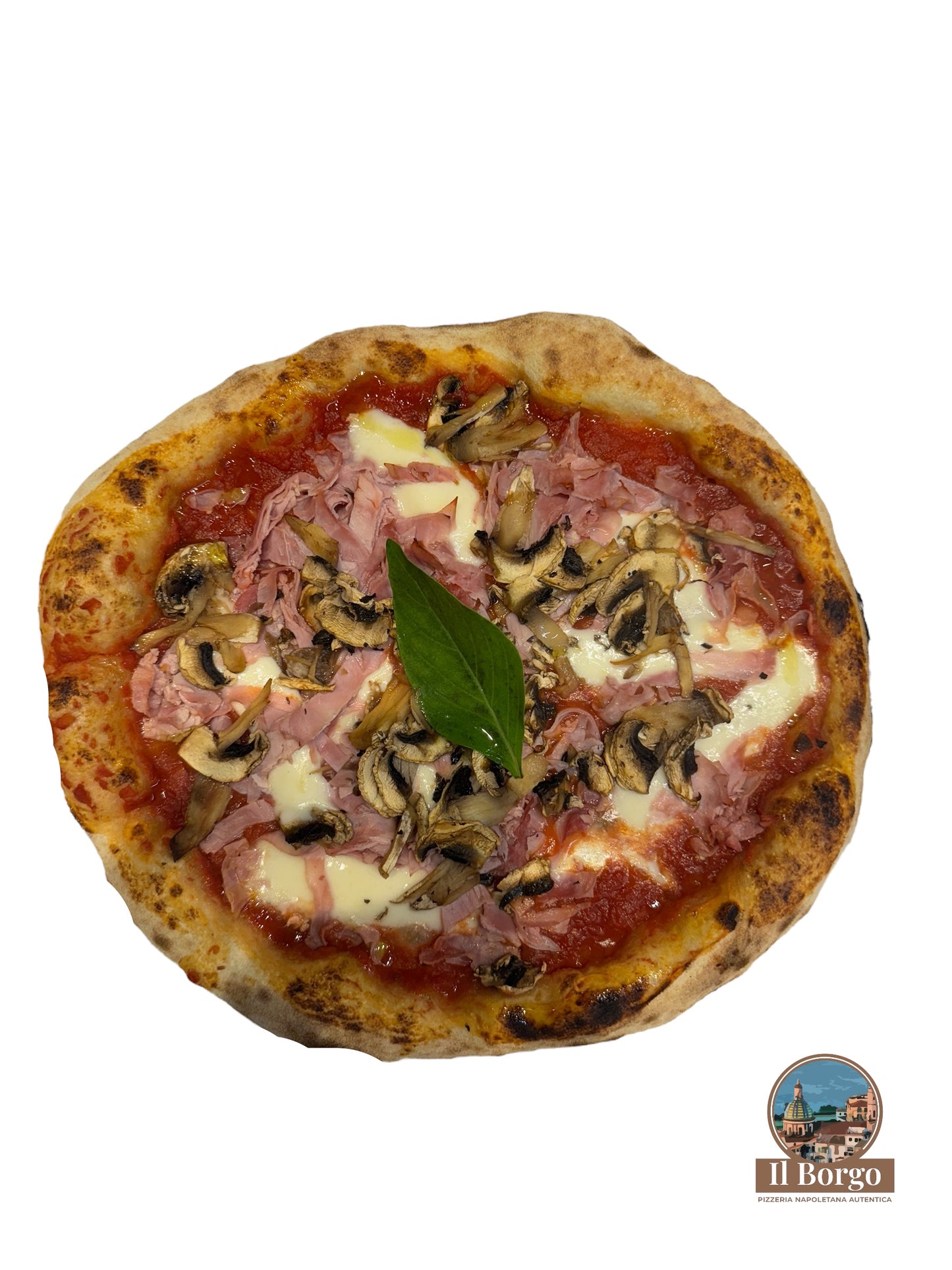 Pizza Prosciutto e funghi